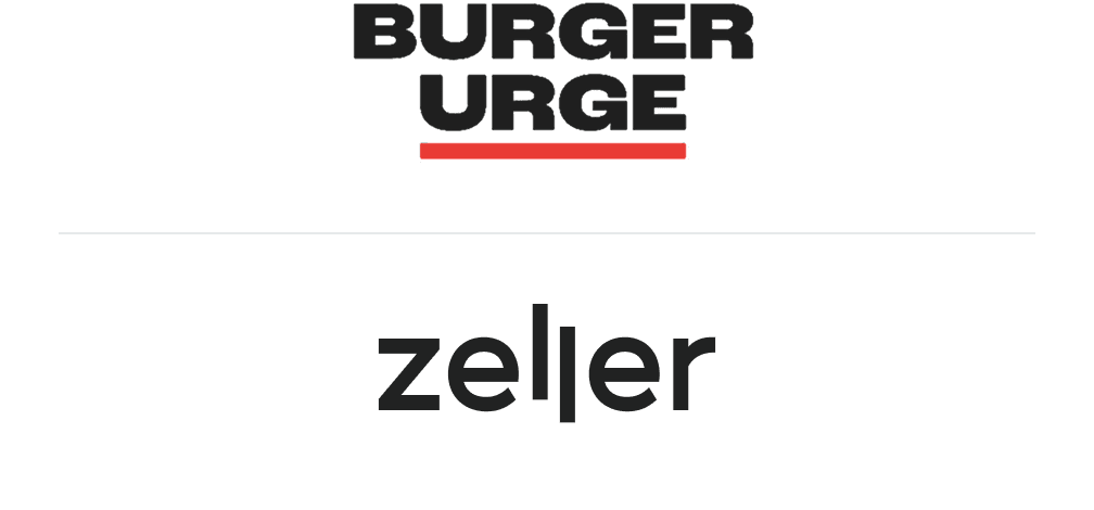 Burger Urge x Zeller-Logos