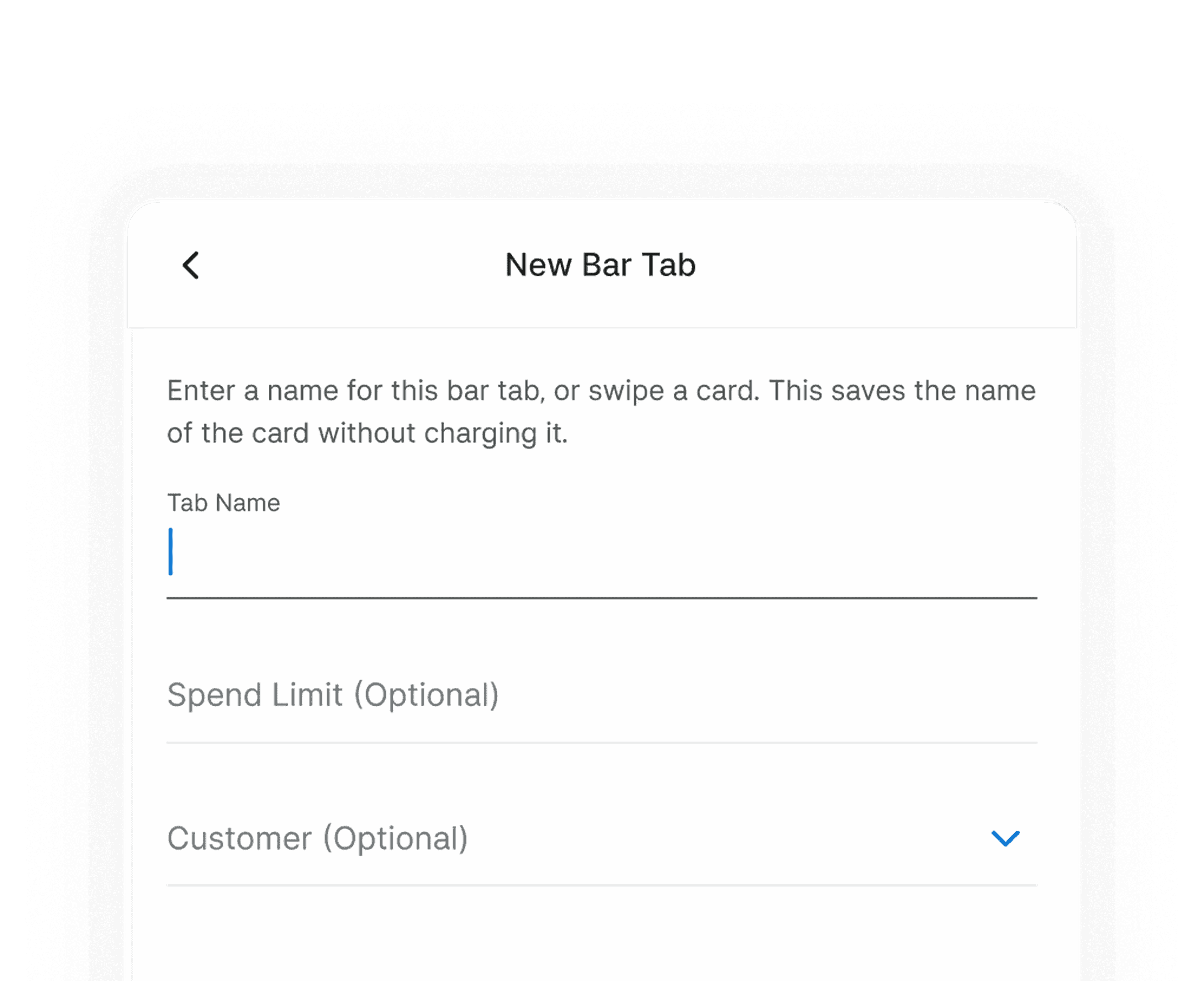 Zeller POS tab