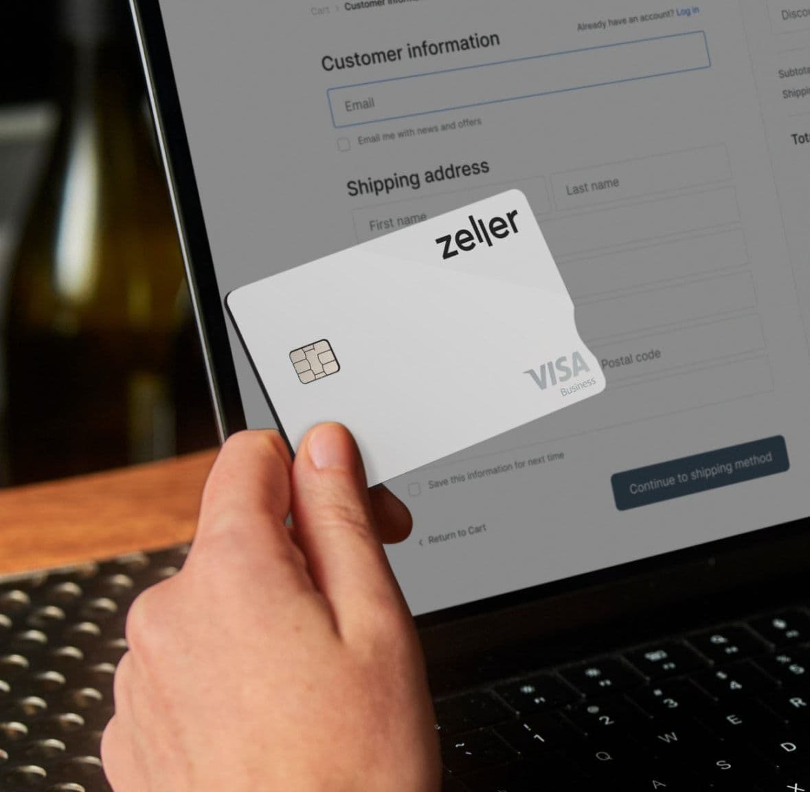 Zeller - Debit Card online payment