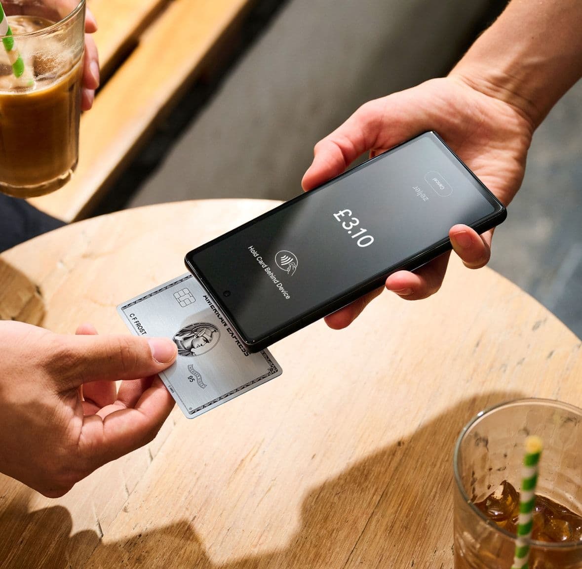 Zeller - Tap to Pay in cafe