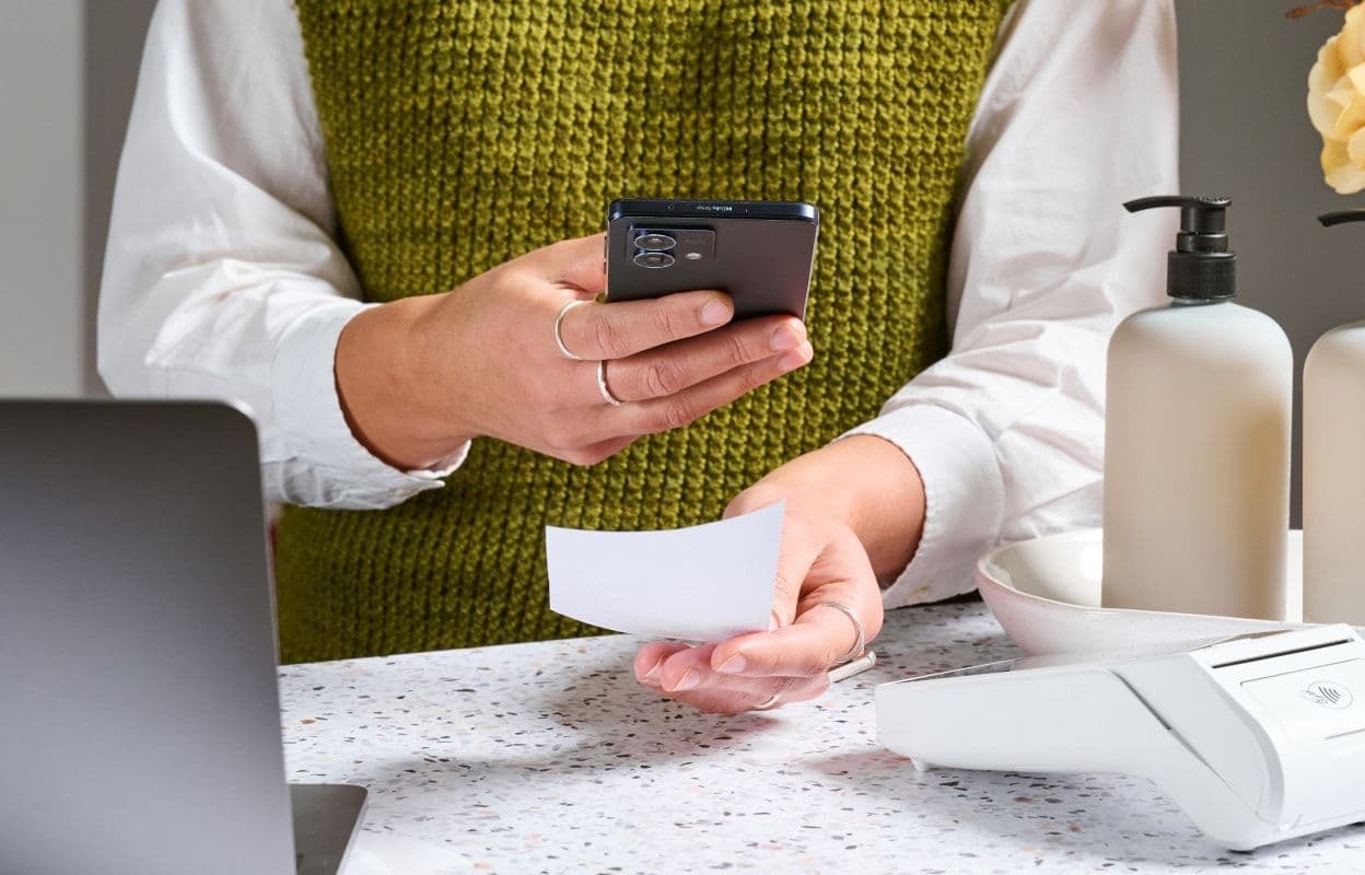 Zeller - App, attach receipt to transactions