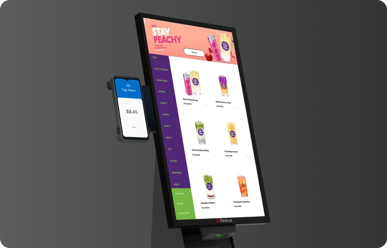 Chatime Kiosk and Zeller T2