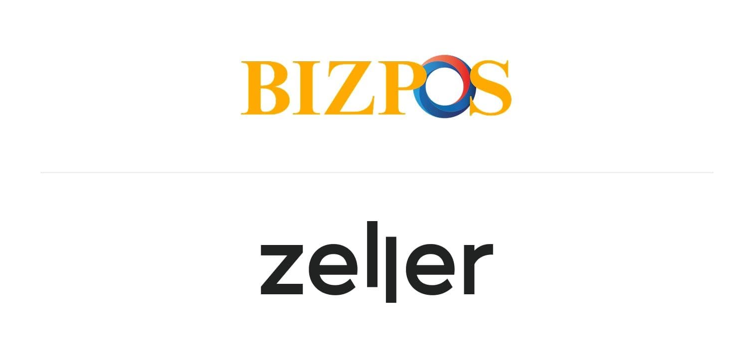 Logo BizPOS and Zeller