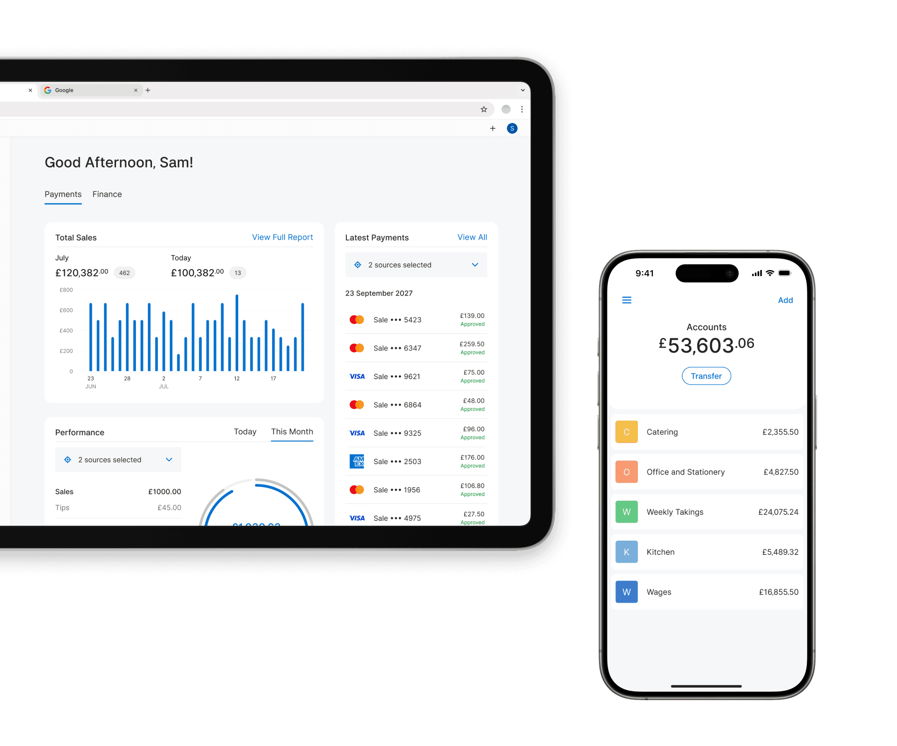 Zeller Dashboard and App