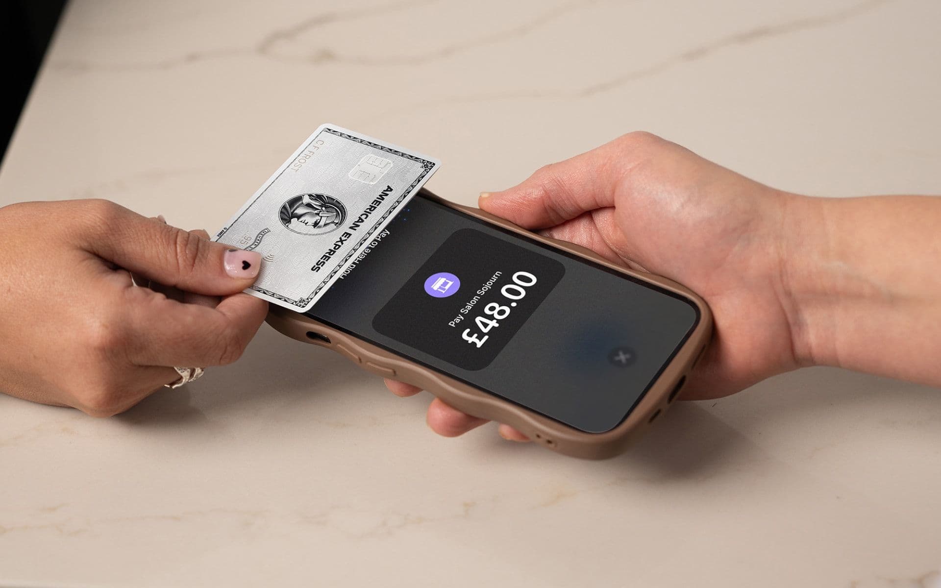 Zeller - Tap to Pay in hair salon