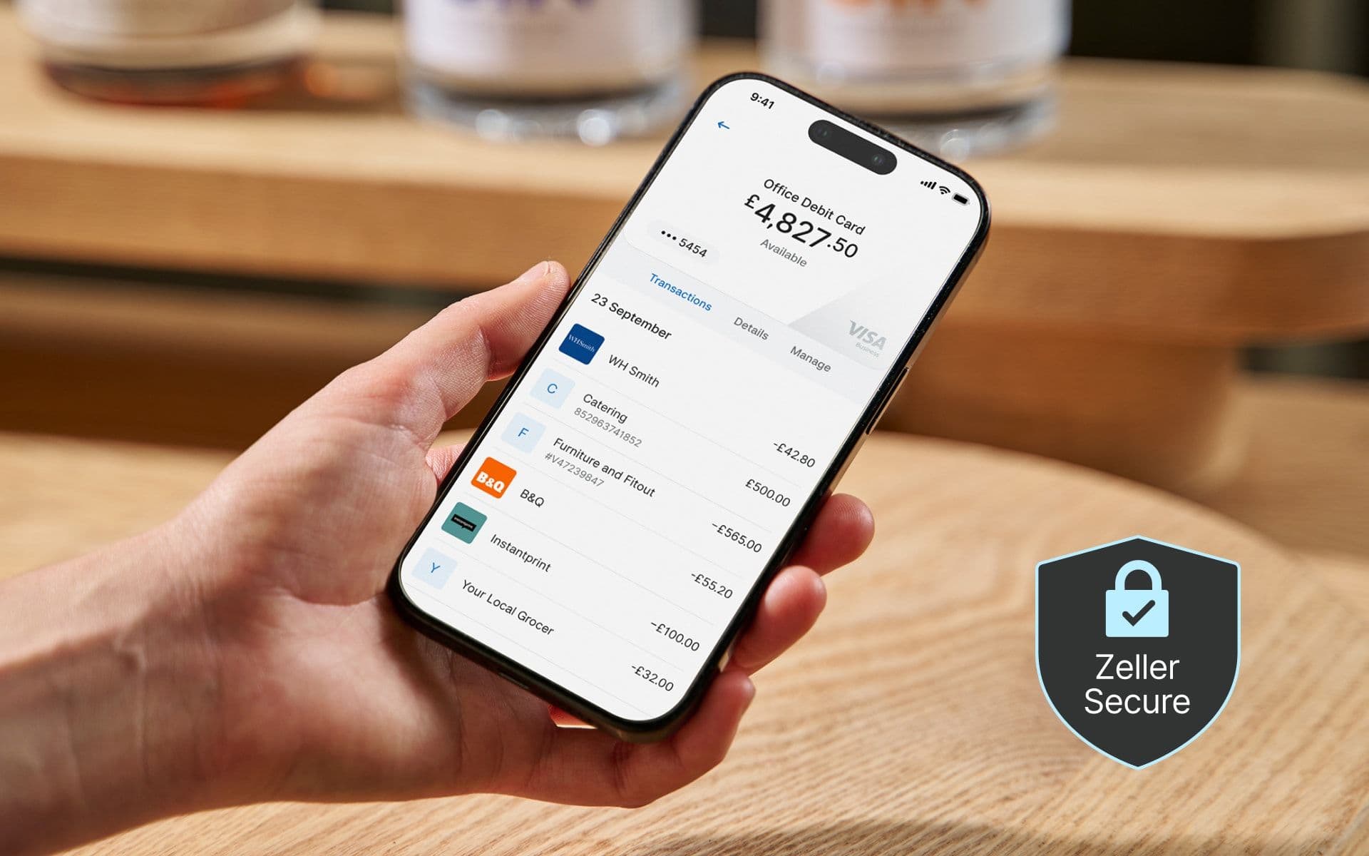 Zeller - Debit Card secure payments