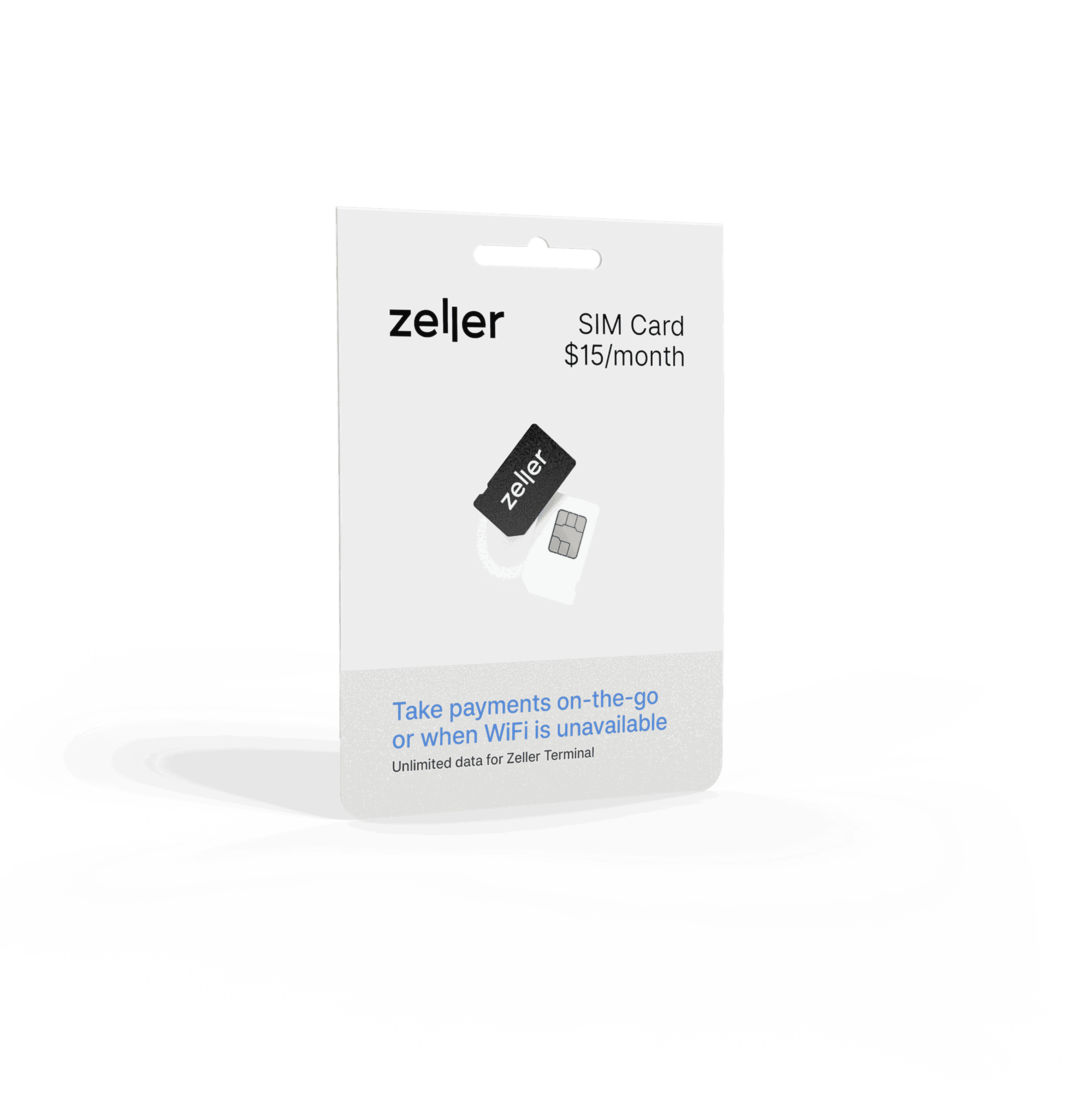 Zeller - SIM Card packaging, standing