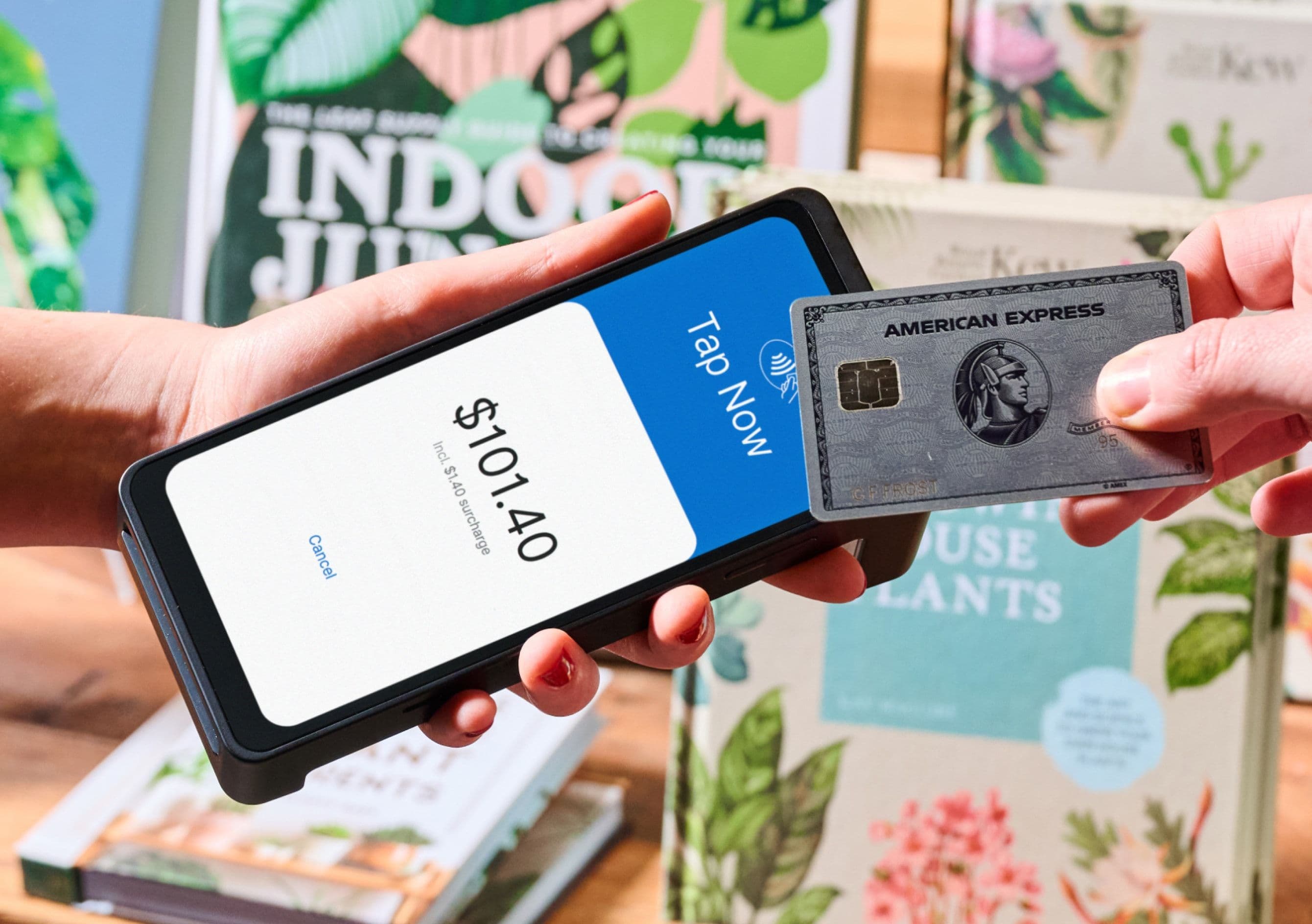 Zeller Terminal 2 transaction in bookshop