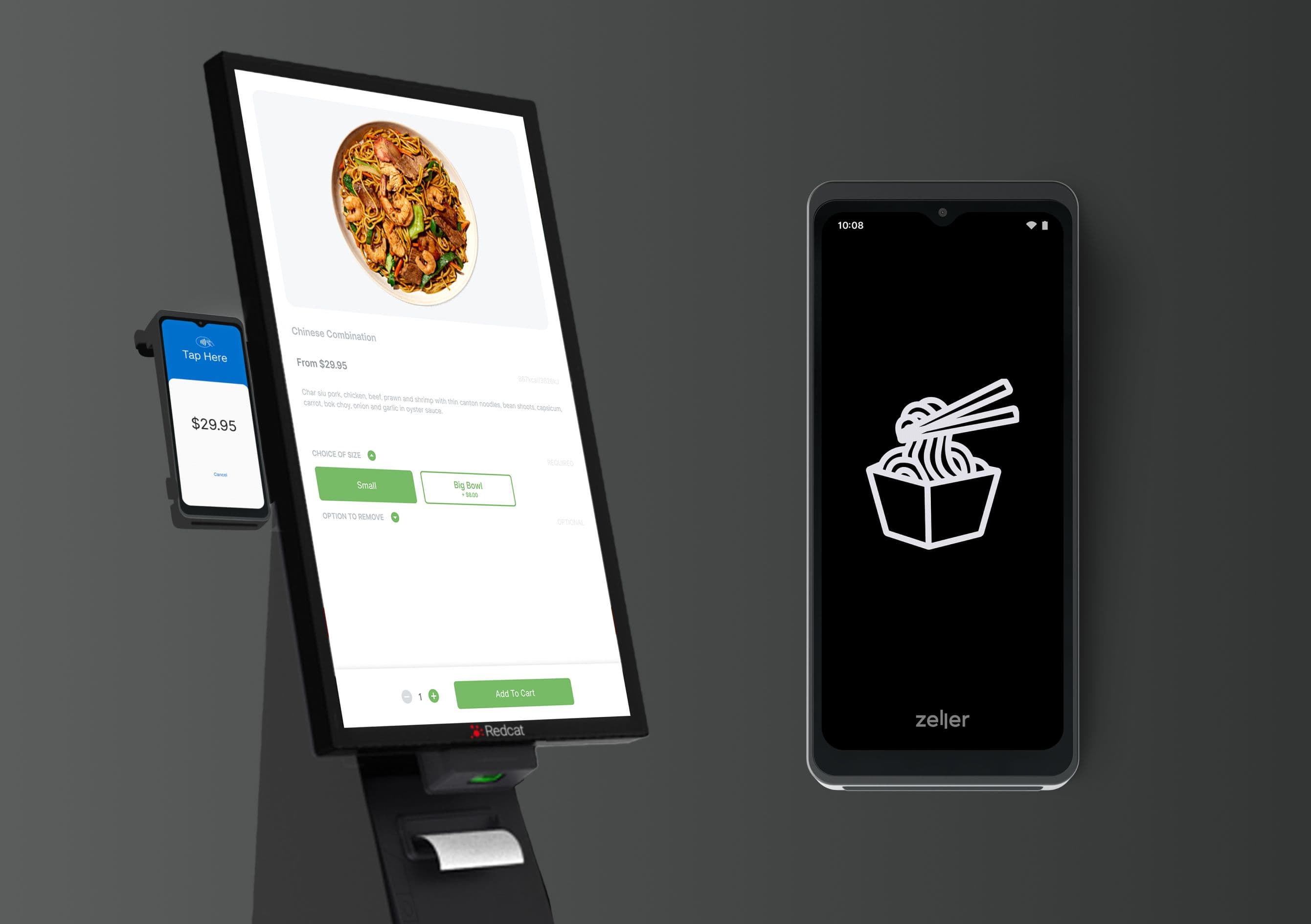 Redcat Kiosk and Zeller T2