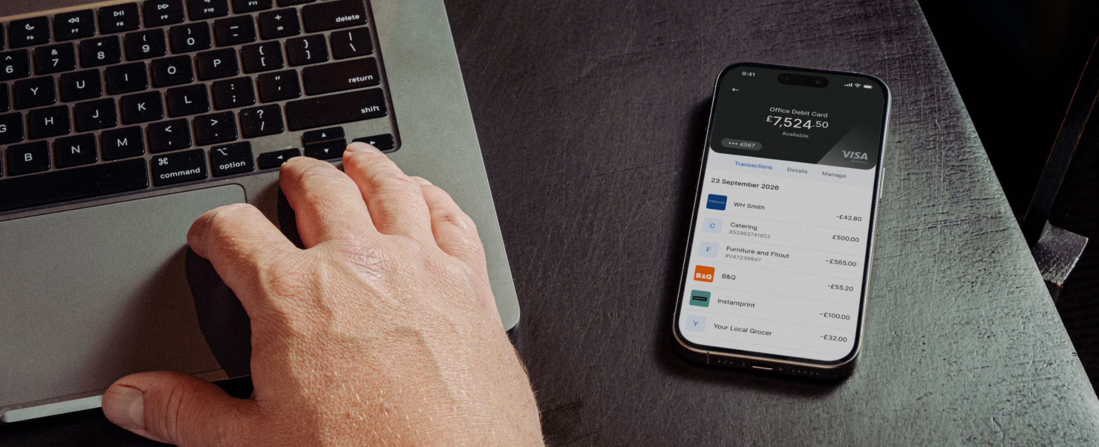 Zeller - Debit Card in black