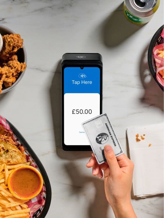 Terminal 1x Amex payment