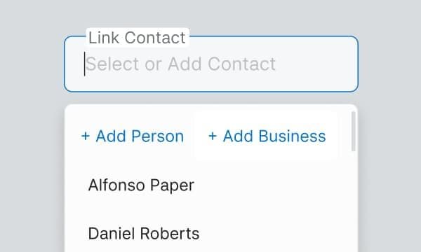 Zeller - Payment Links -  Link Contact