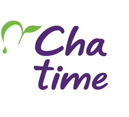 Chatime logo - white