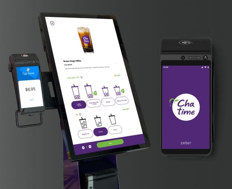 Chatime Kiosk and Zeller Terminal 1