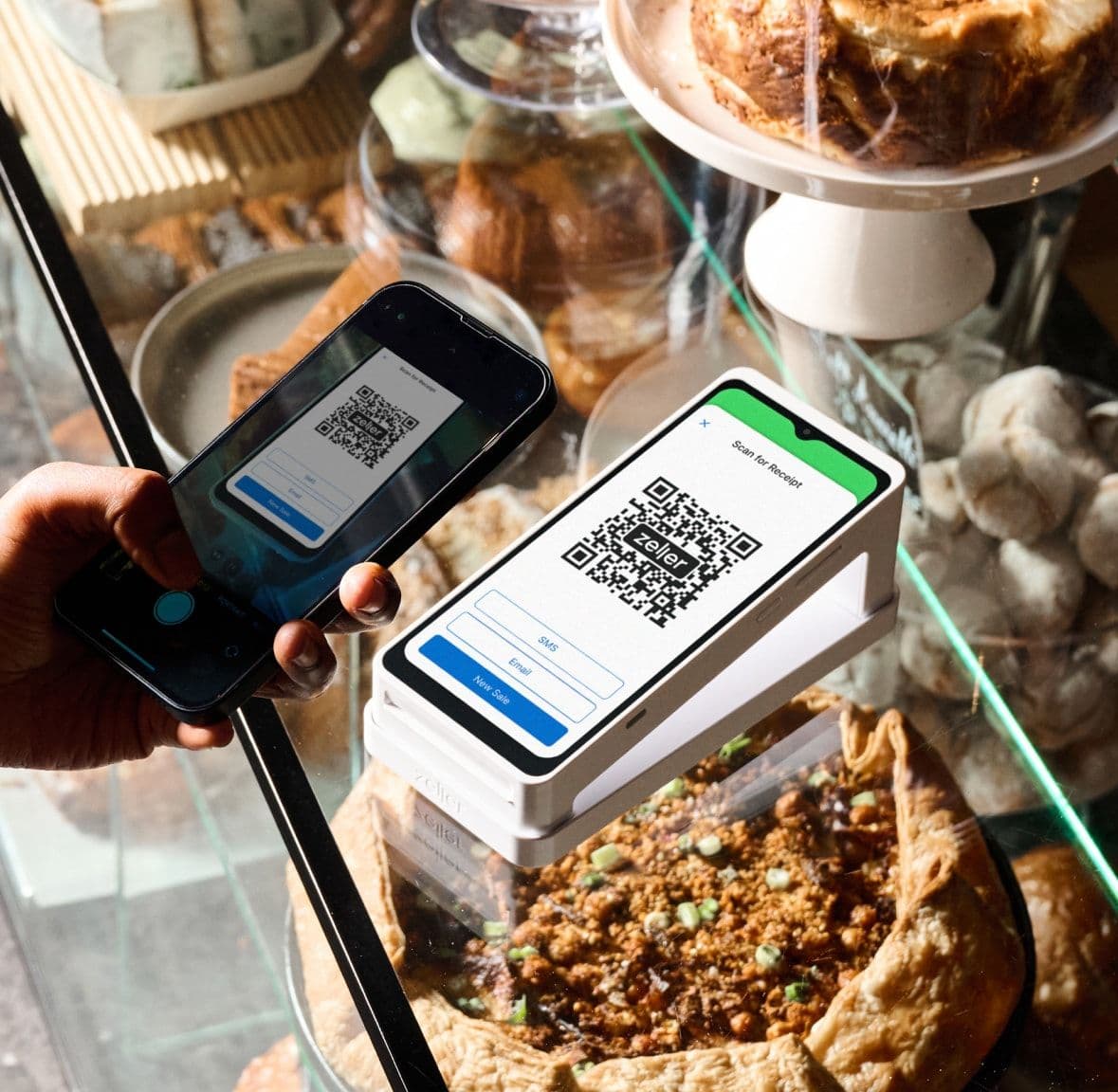 Zeller - Terminal 2 Qr Code receipt