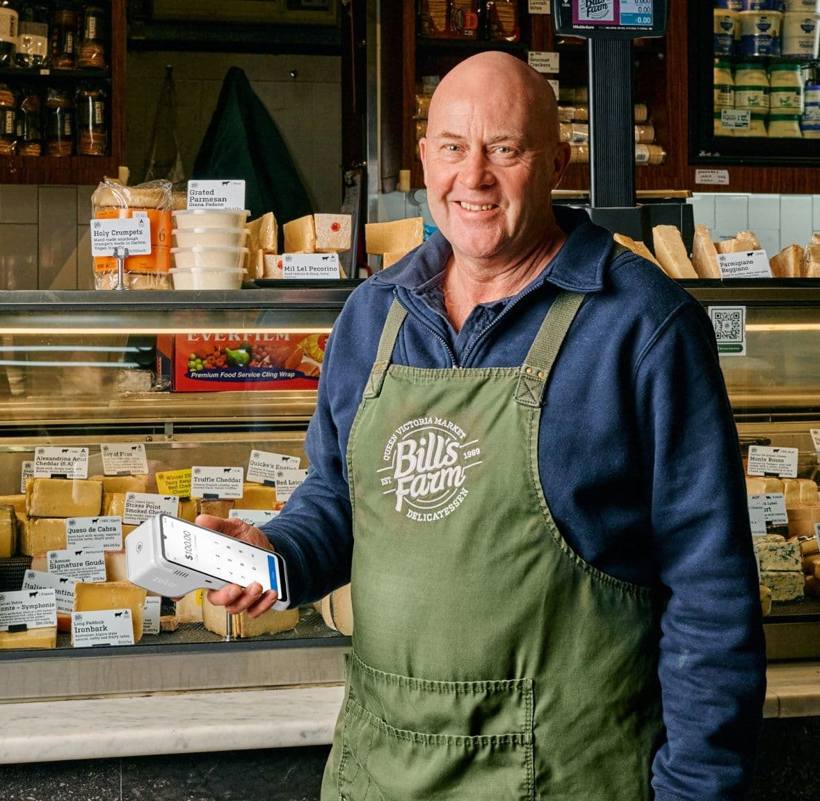 Bill's Farm merchant holding T1x