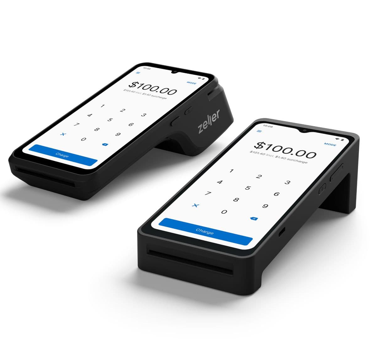 Black Zeller Terminal 1x and Terminal 2