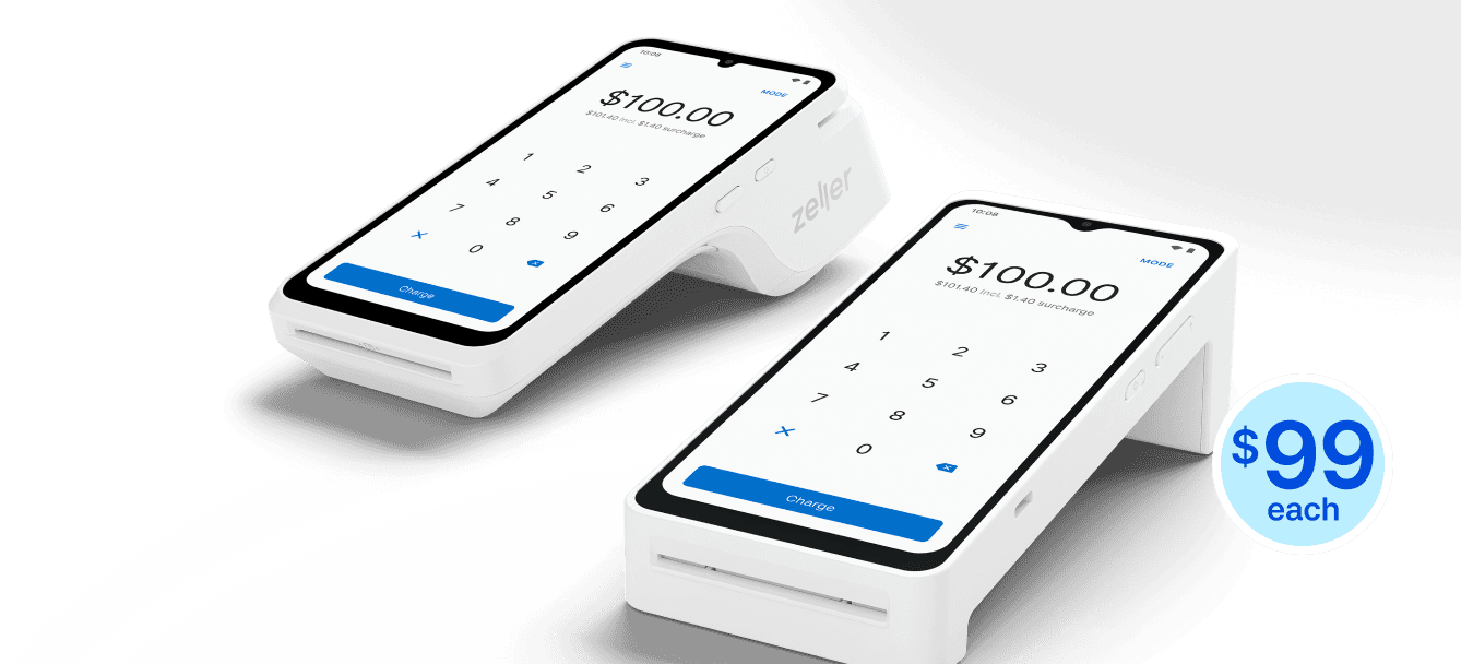 EOFY $99 off Zeller Terminal