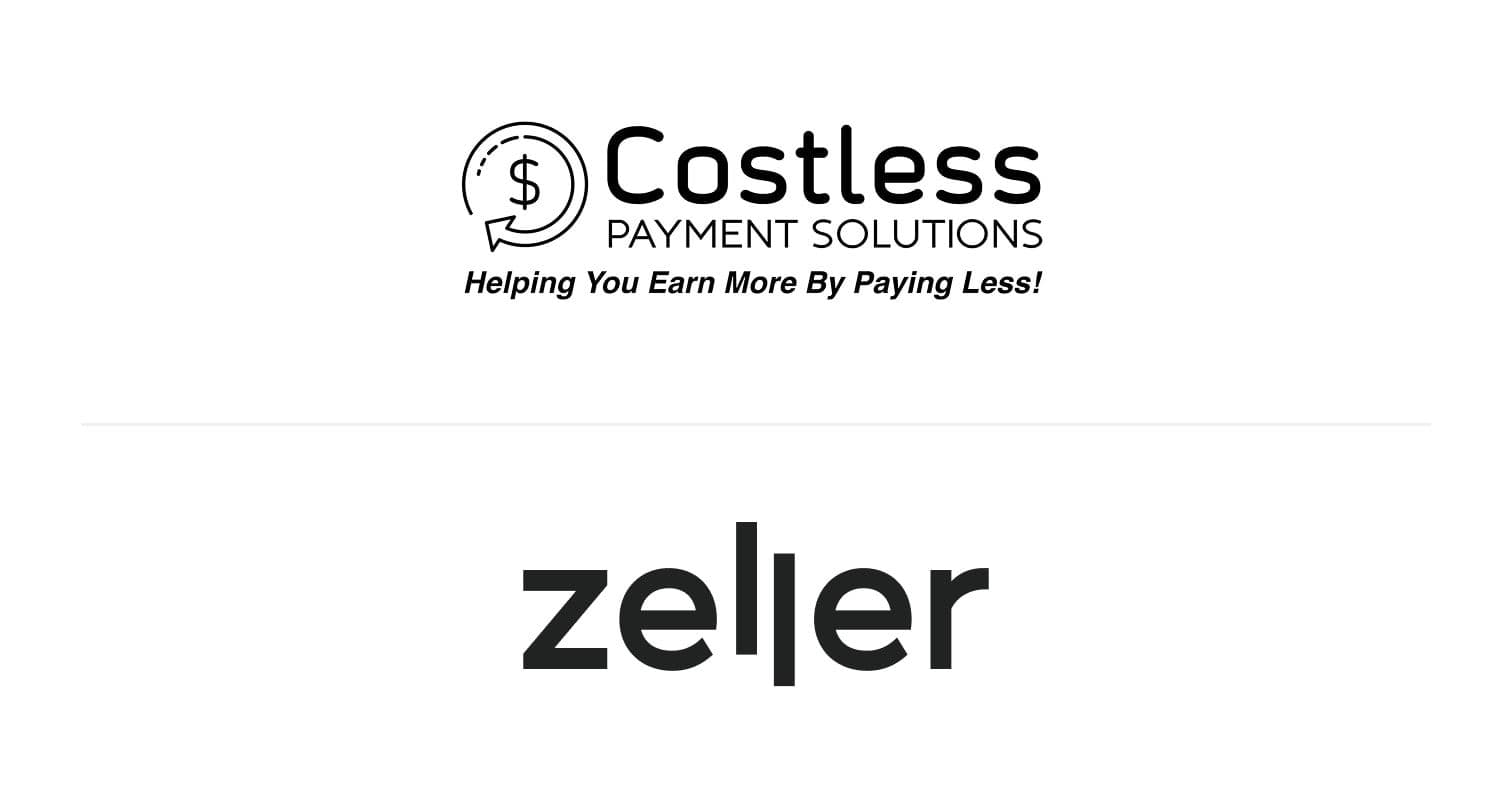 Zeller and Costless Payments Solutions logos