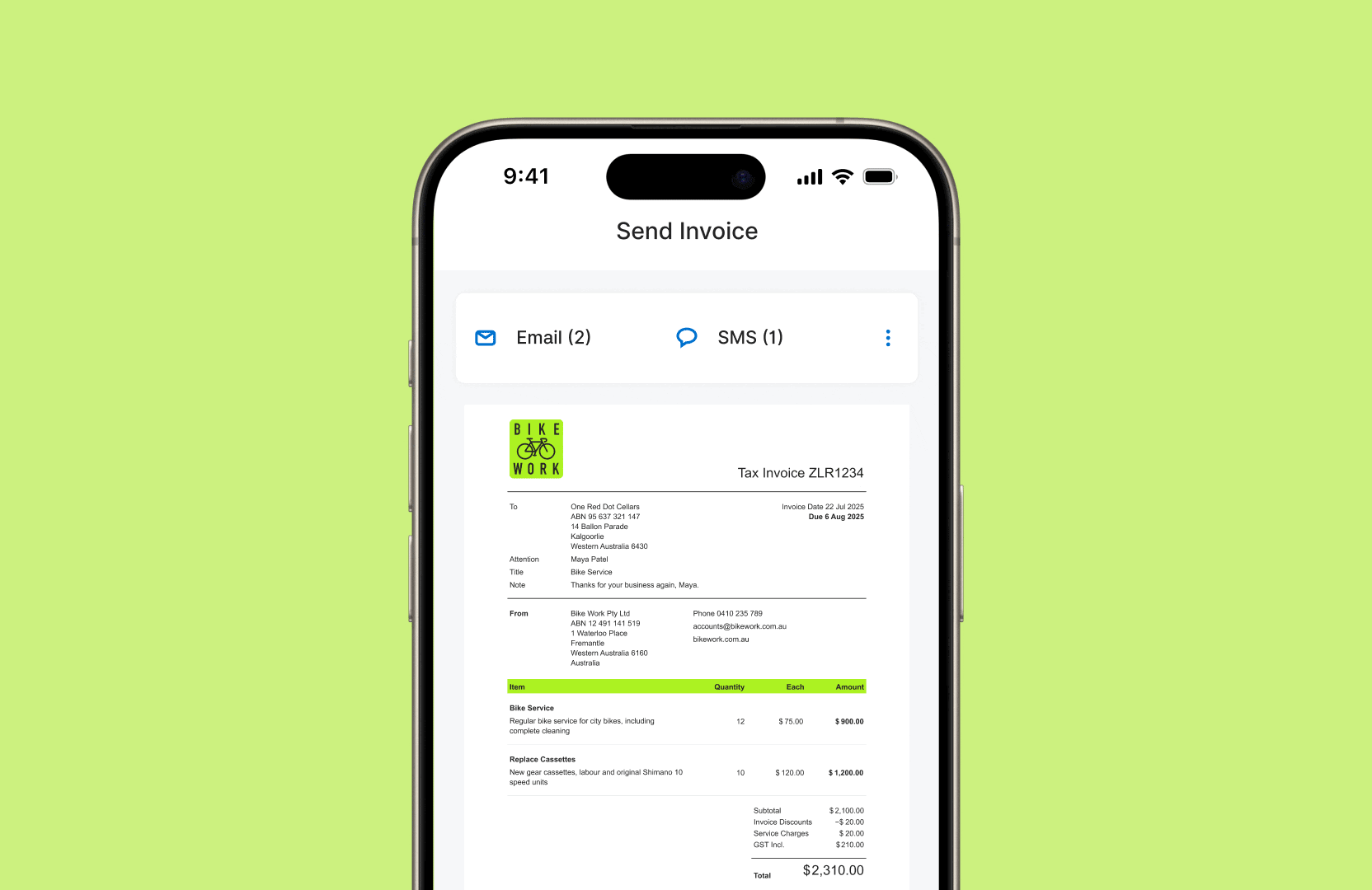 Zeller - Invoices Custom Template Examples