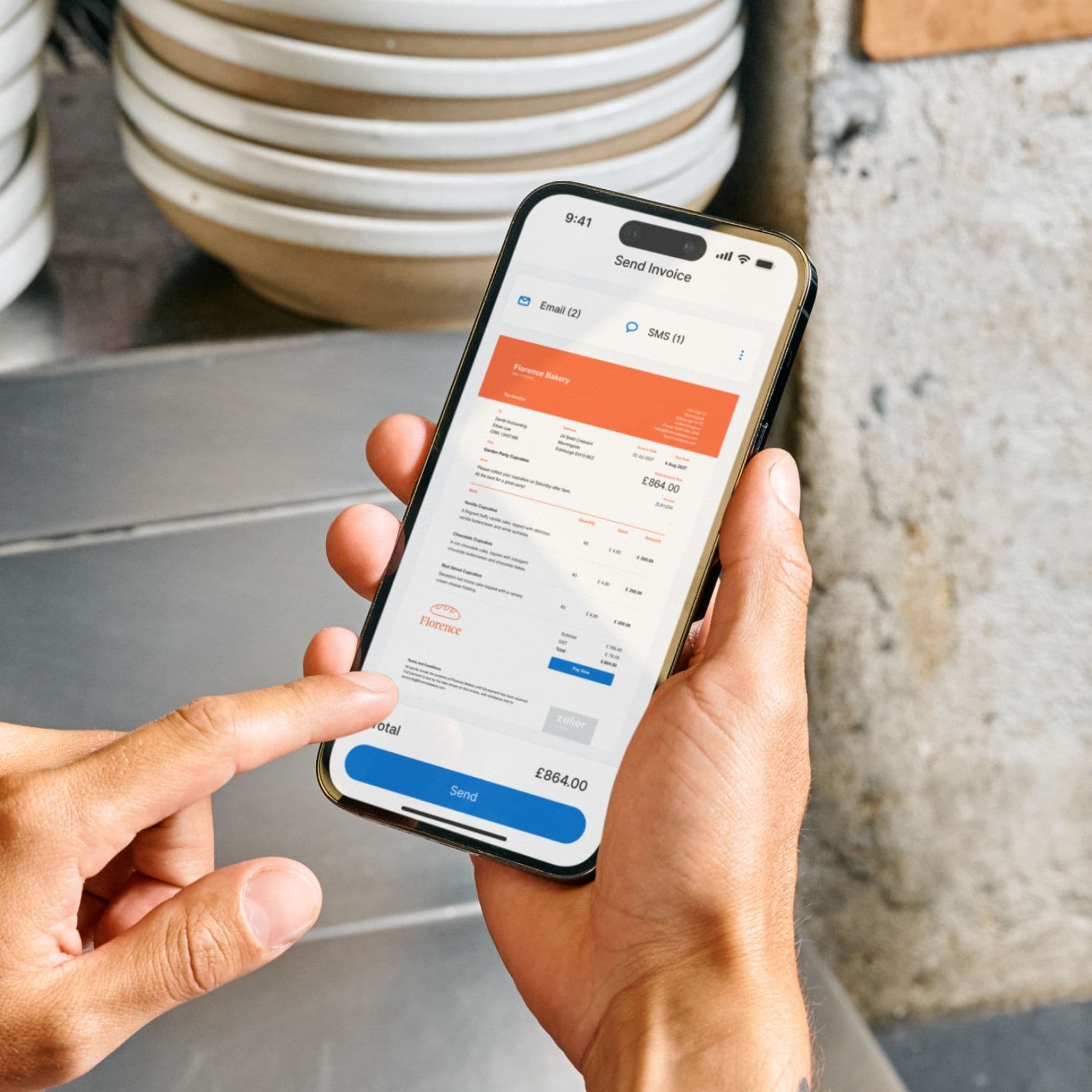 Zeller - Invoices on App