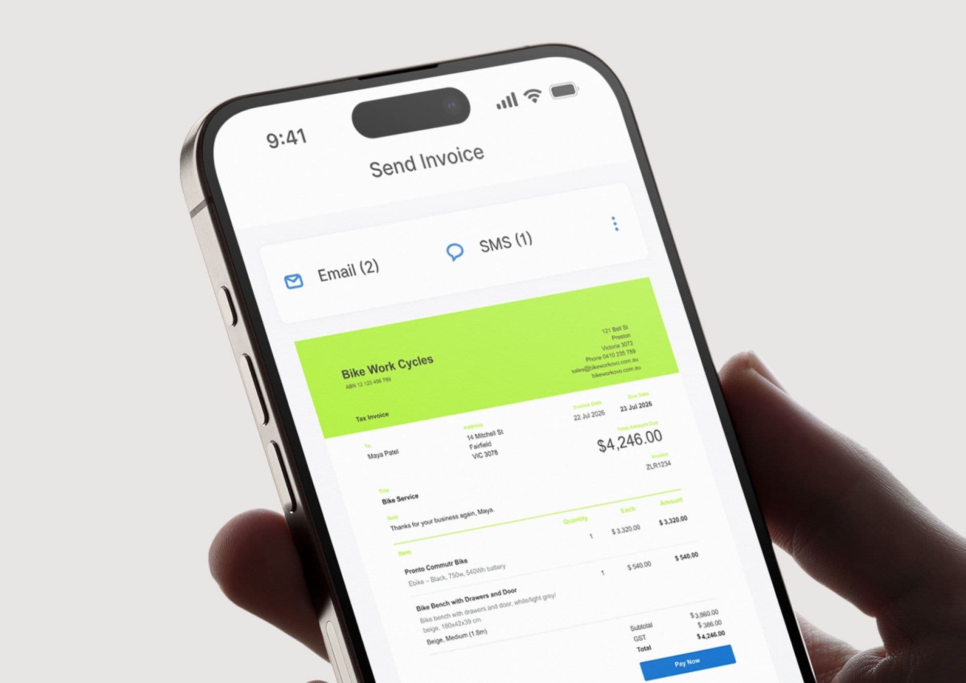 Zeller - Invoices now on Zeller App