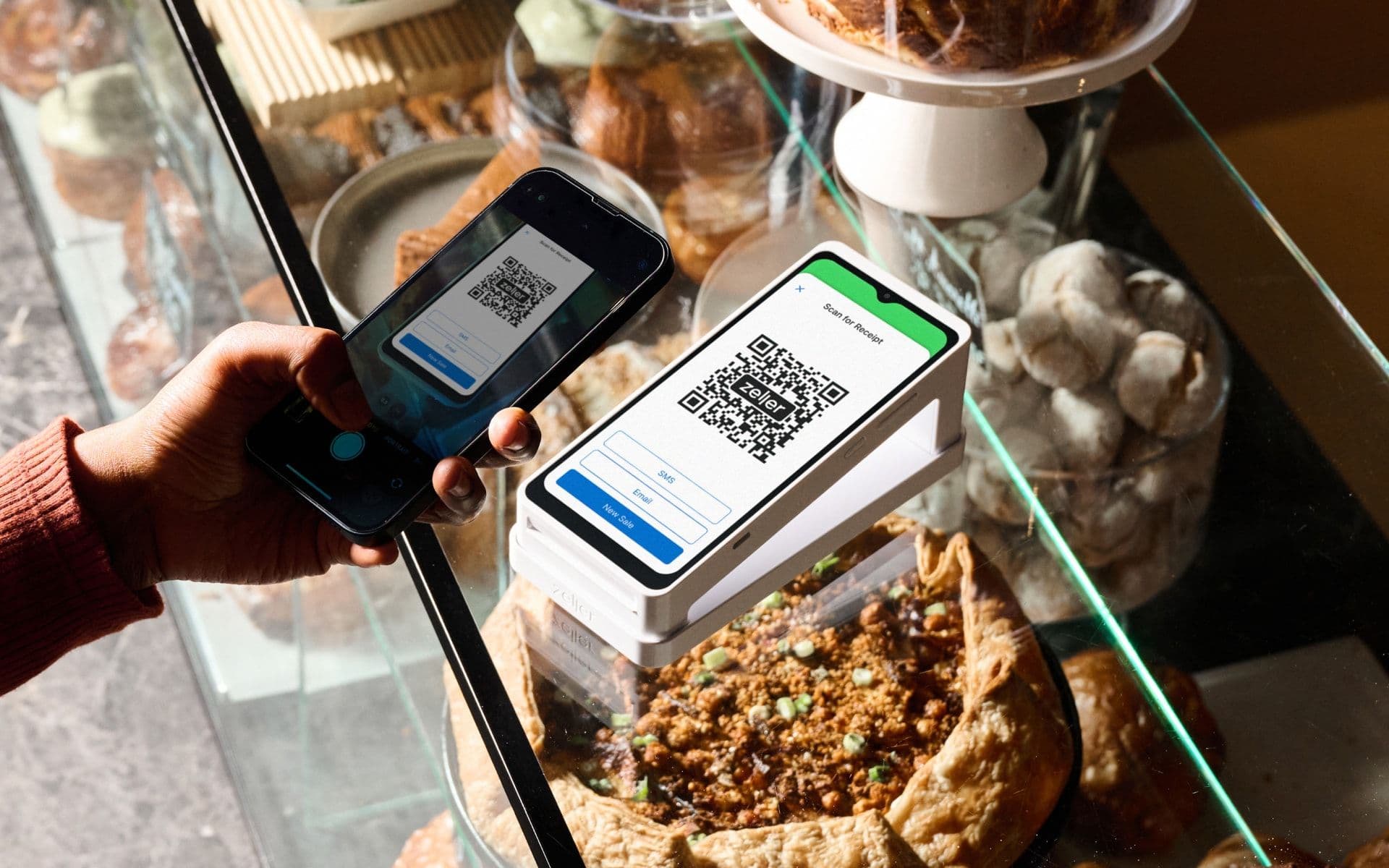 Zeller - Terminal 2 Qr Code receipt