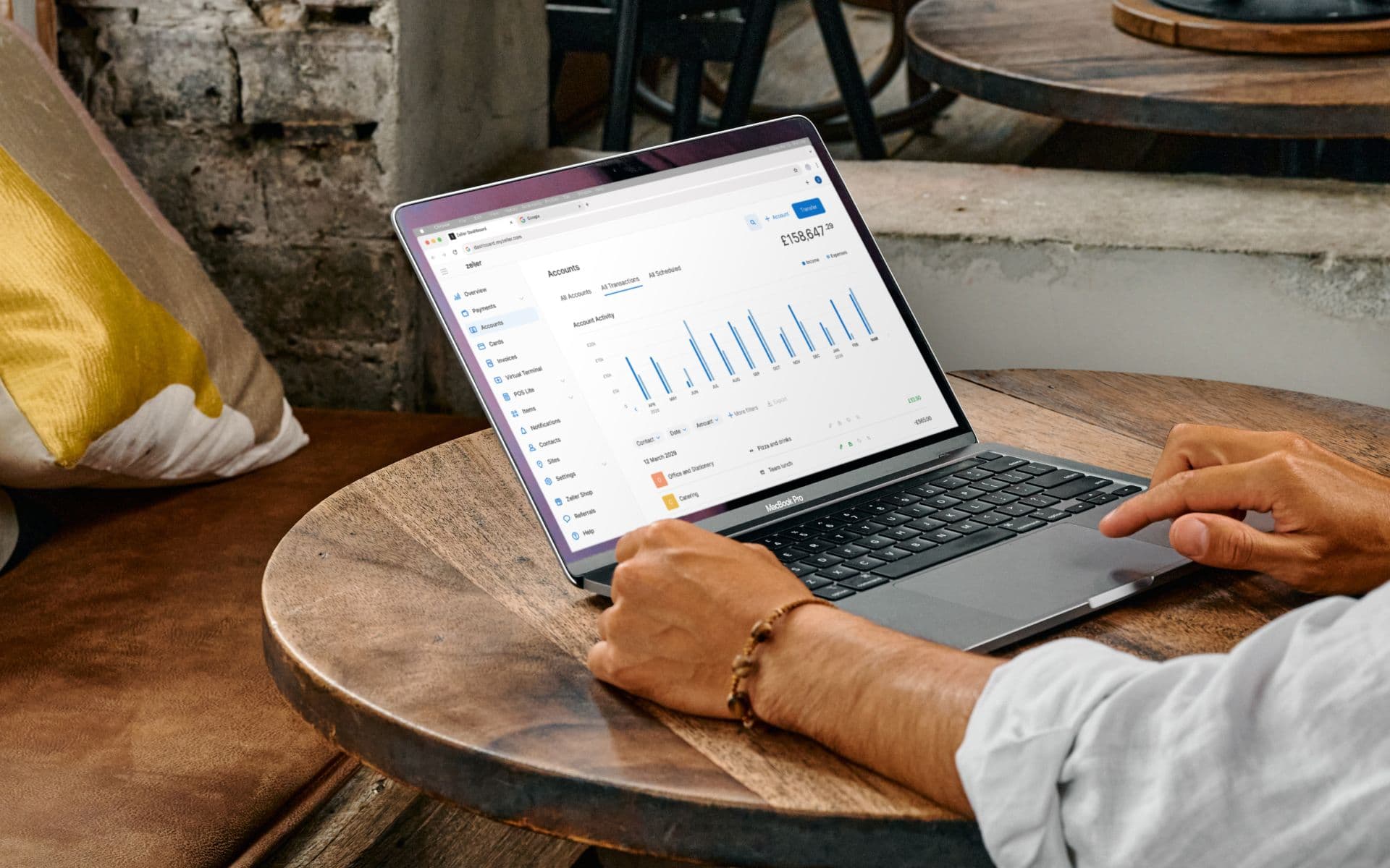 Zeller Dashboard - Accounts