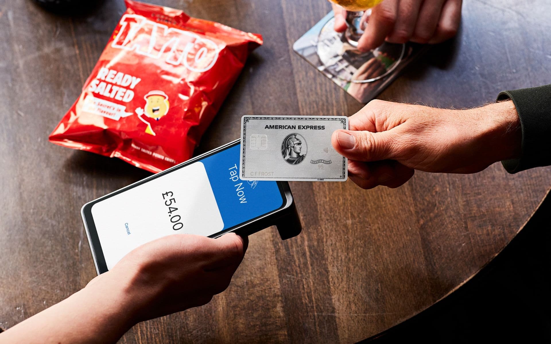 Zeller - terminal 2 table side payment in pub