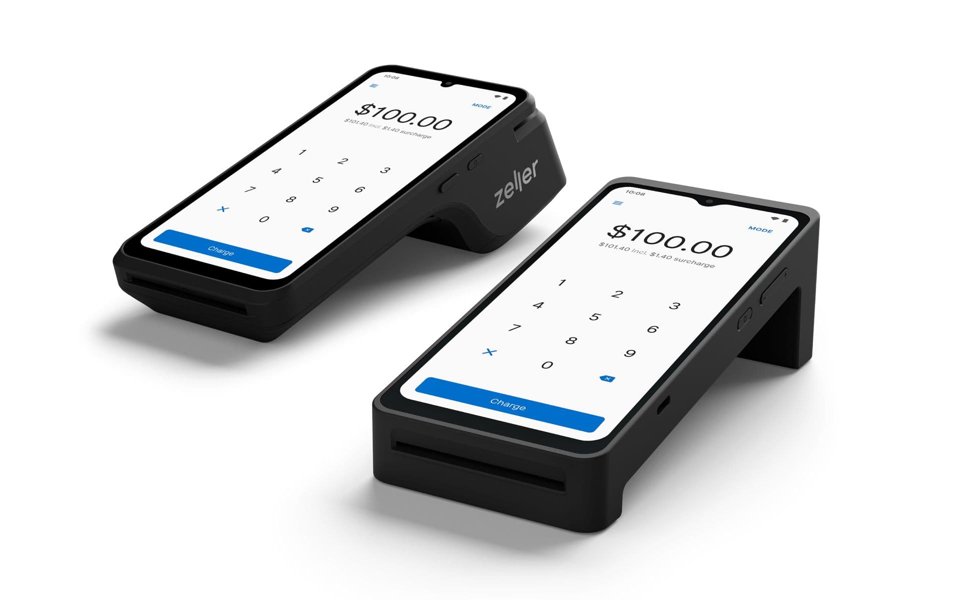 Black Zeller Terminal 1x and Terminal 2