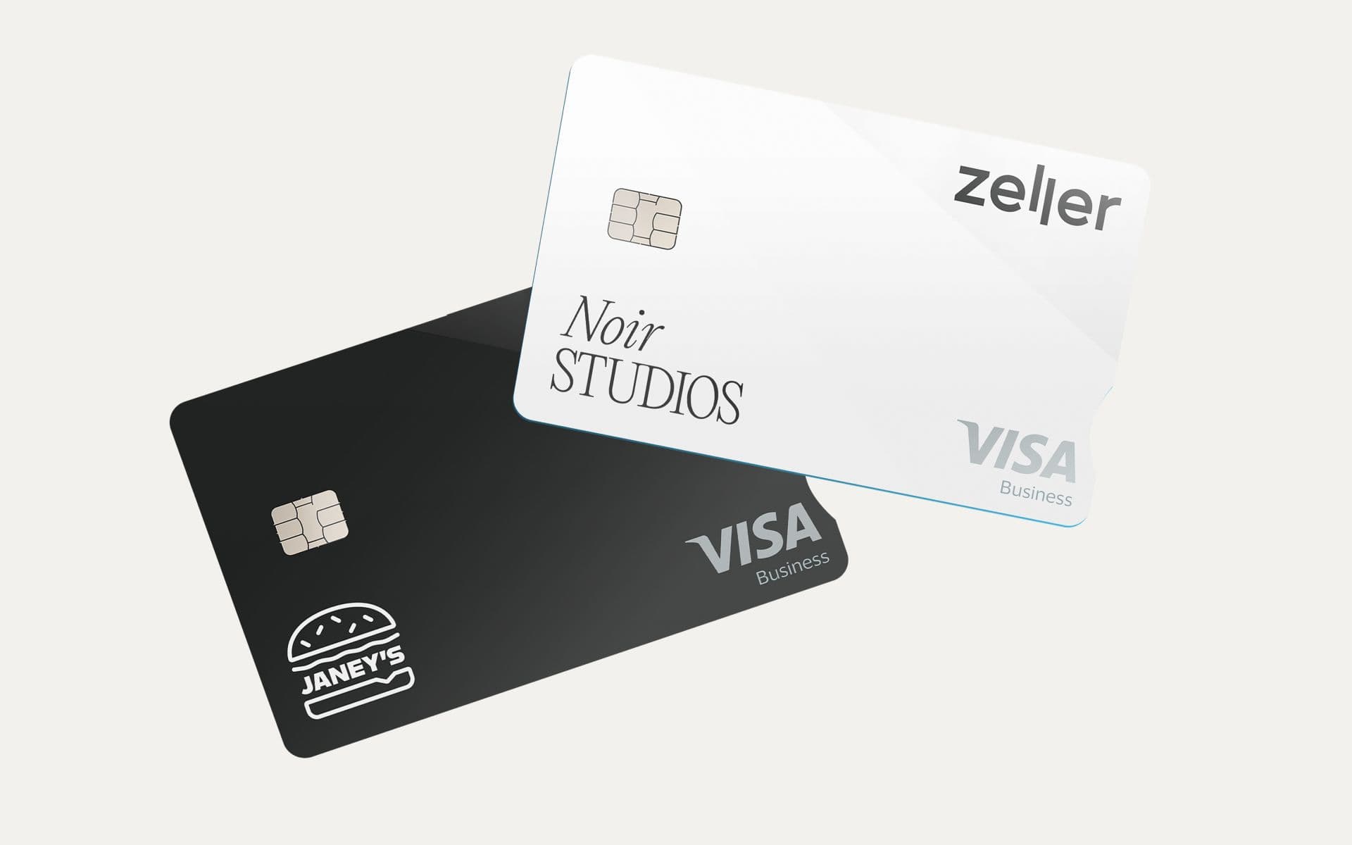 Zeller Debit Cards - Custom Logos