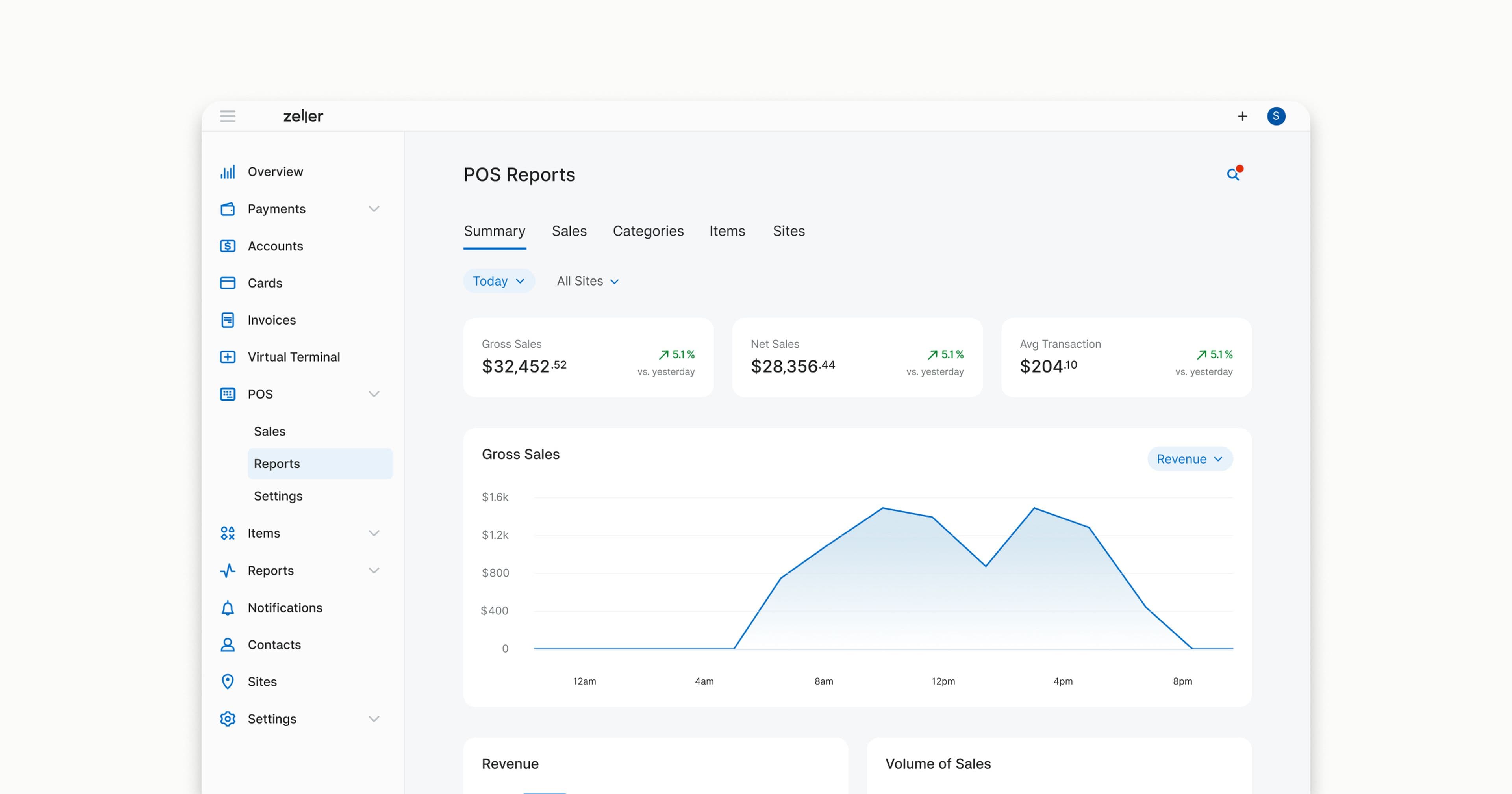 Dashboard Filters - POS