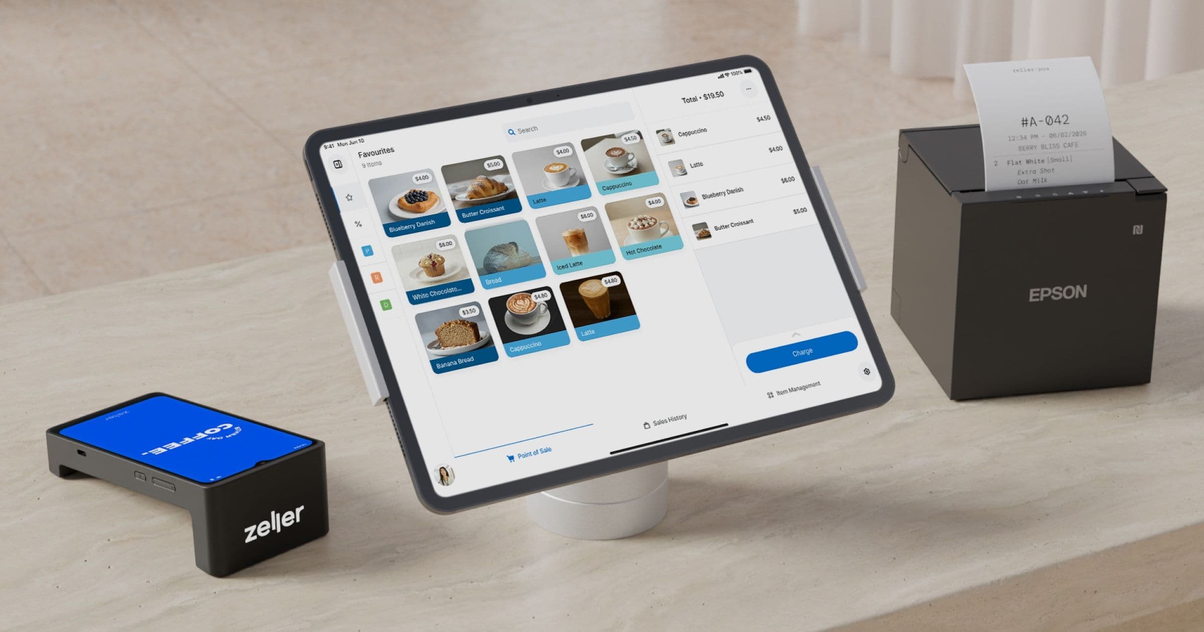 Zeller POS cafe
