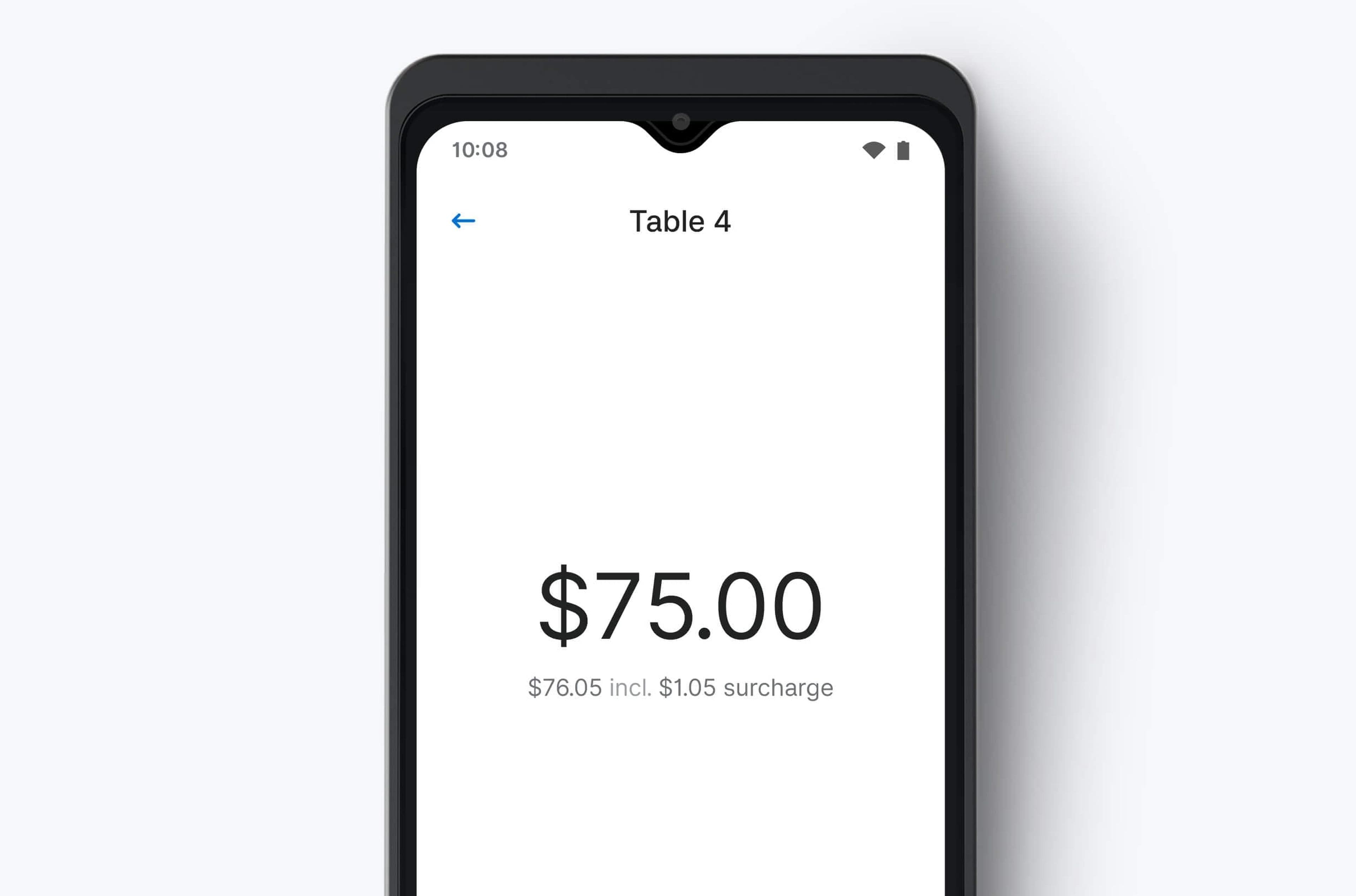 Zeller - Pay at Table - Bill Amount