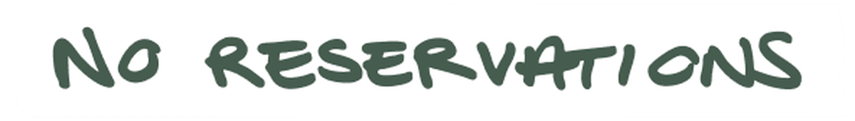 No Reservation Logo