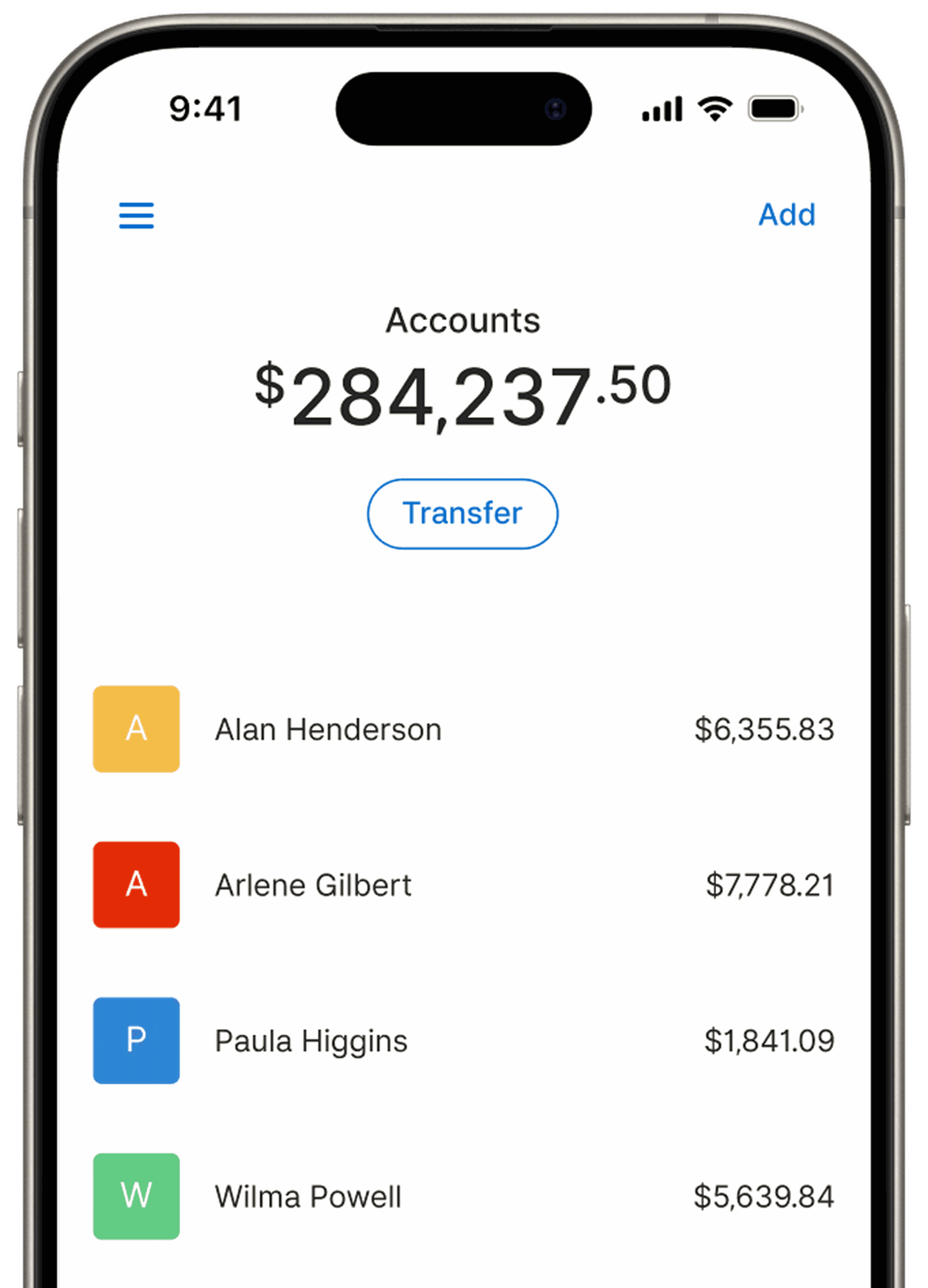 Zeller - Zeller App - Accounts