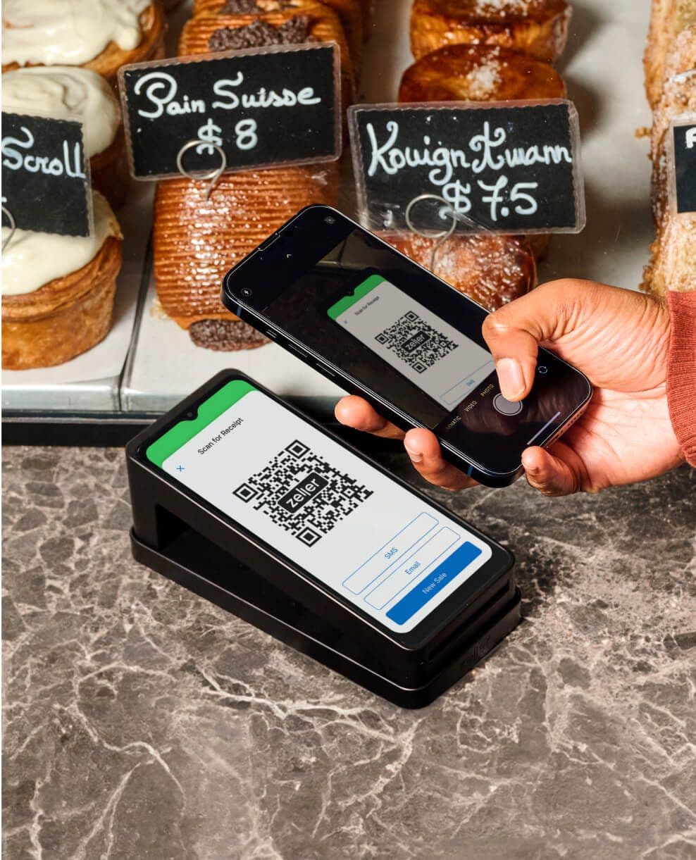 Zeller - Digital Receipts, bakery