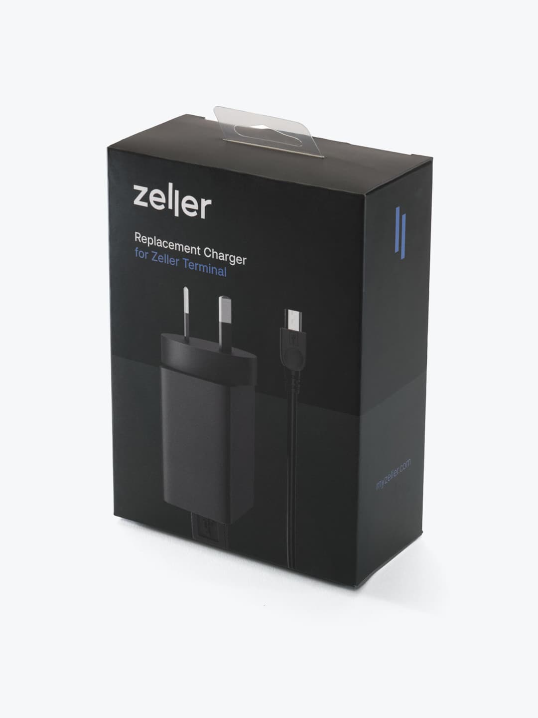 Zeller Replacement Charger for Zeller Terminal in Black