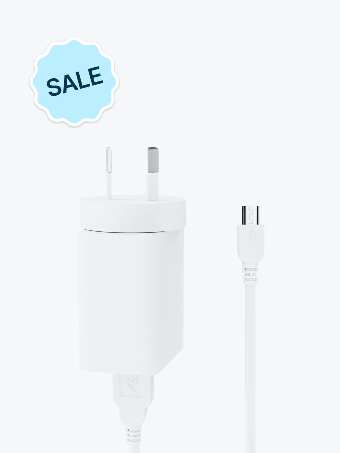 Zeller Replacement Charger for Zeller Terminal in White