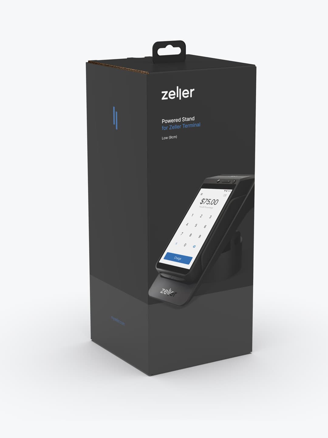 Zeller Powered Stand for Zeller Terminal in Black Low