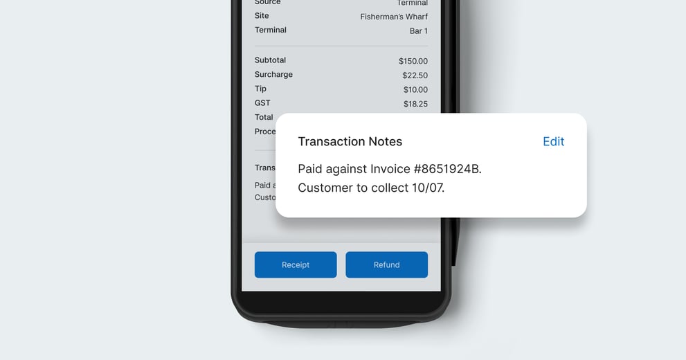 Add Custom Notes to Transactions via Zeller Terminal