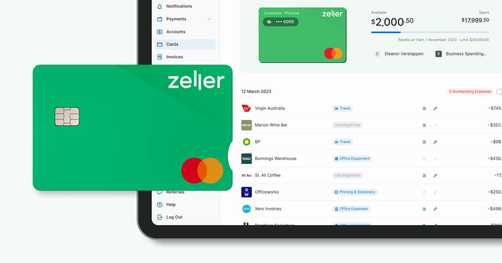 Zeller Corporate Cards: A Winning Hand for Managing Business Expenses