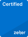 Zeller certified badge