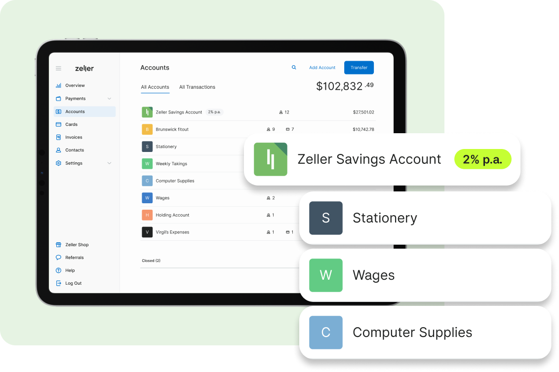 zeller-savings-account-tablet-dashboard
