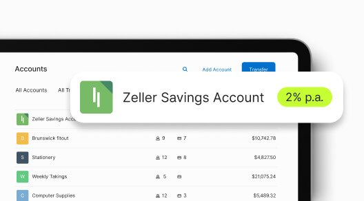 zeller-feature-savings-account