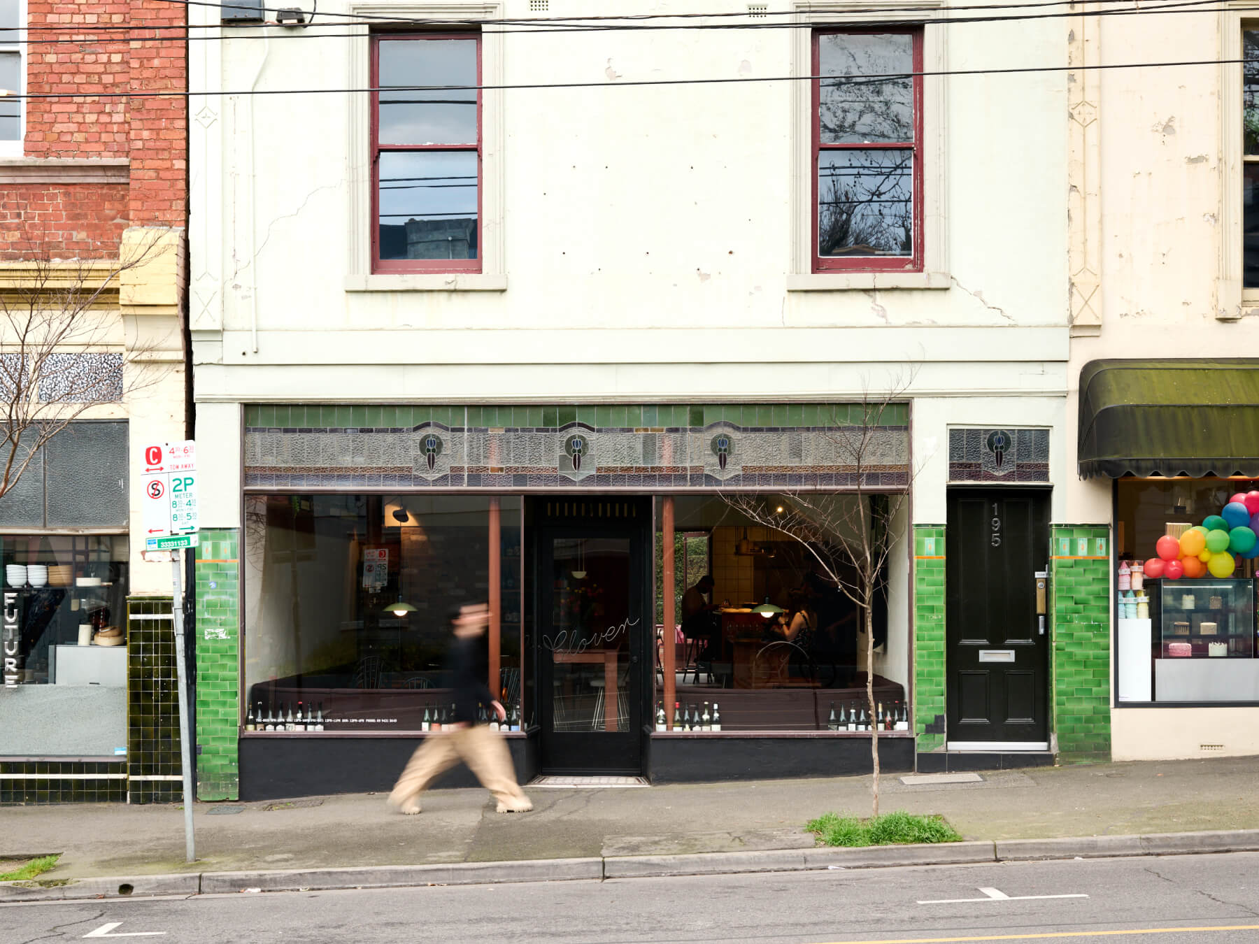 Clover Wine Bar on Swan Street, Richmond.