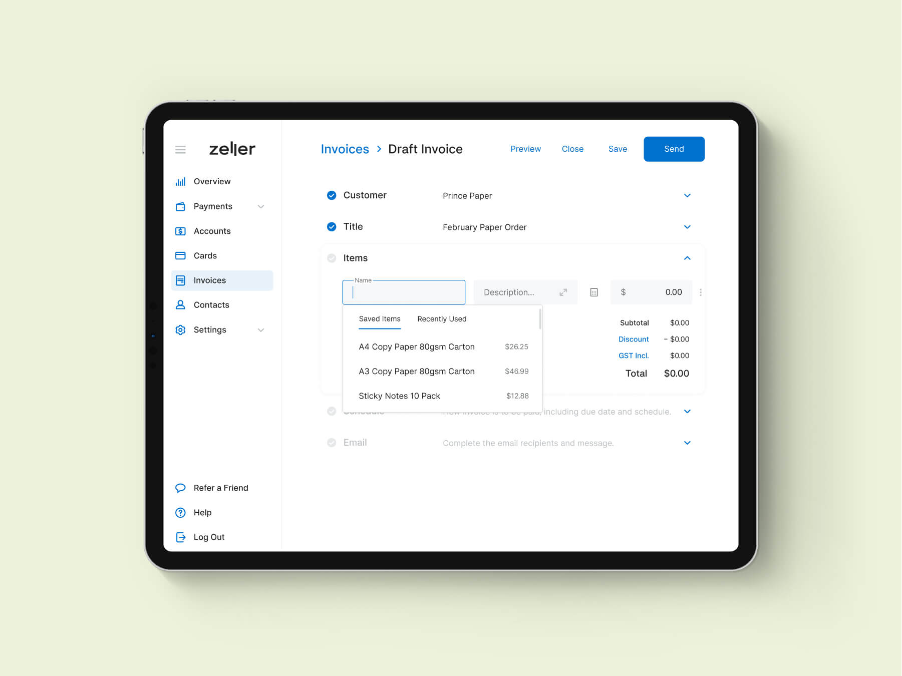 invoices-announcement-item-management-v1